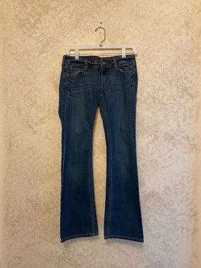 Arizona Jean Company Dark Blue Short Bootcut Jeans